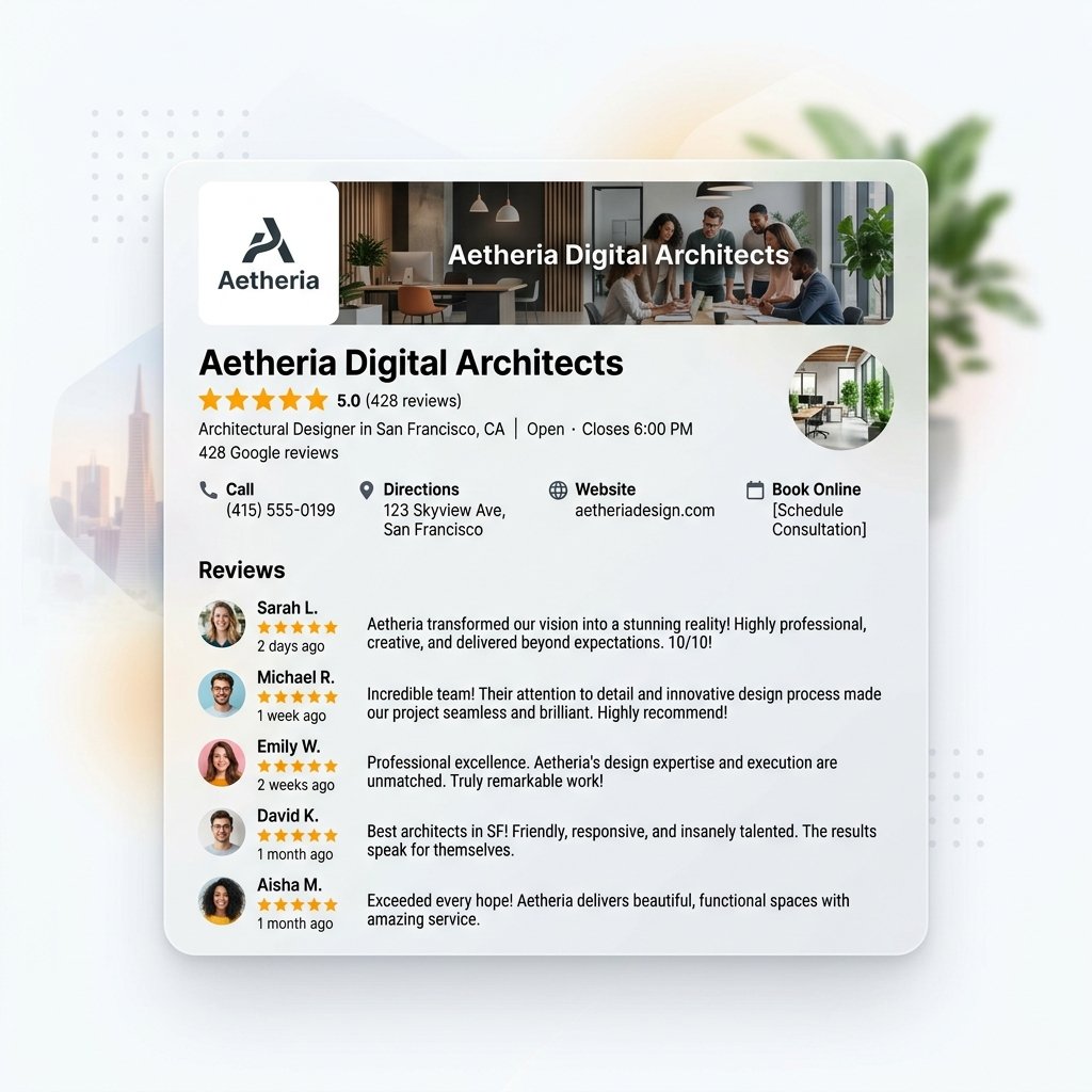 Google Meu Negócio Mockup