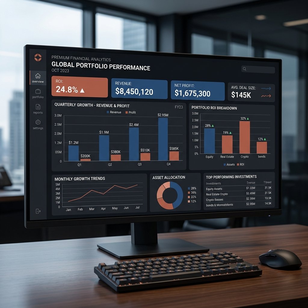 Growth Dashboard Mockup